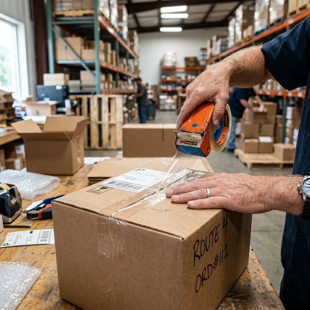 Packaging step